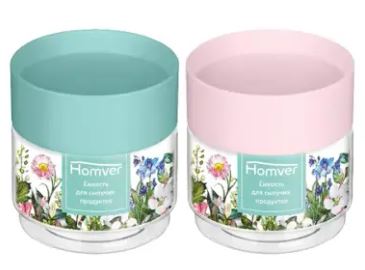 Ёмкость для сыпучих продуктов 0,5л (микс)